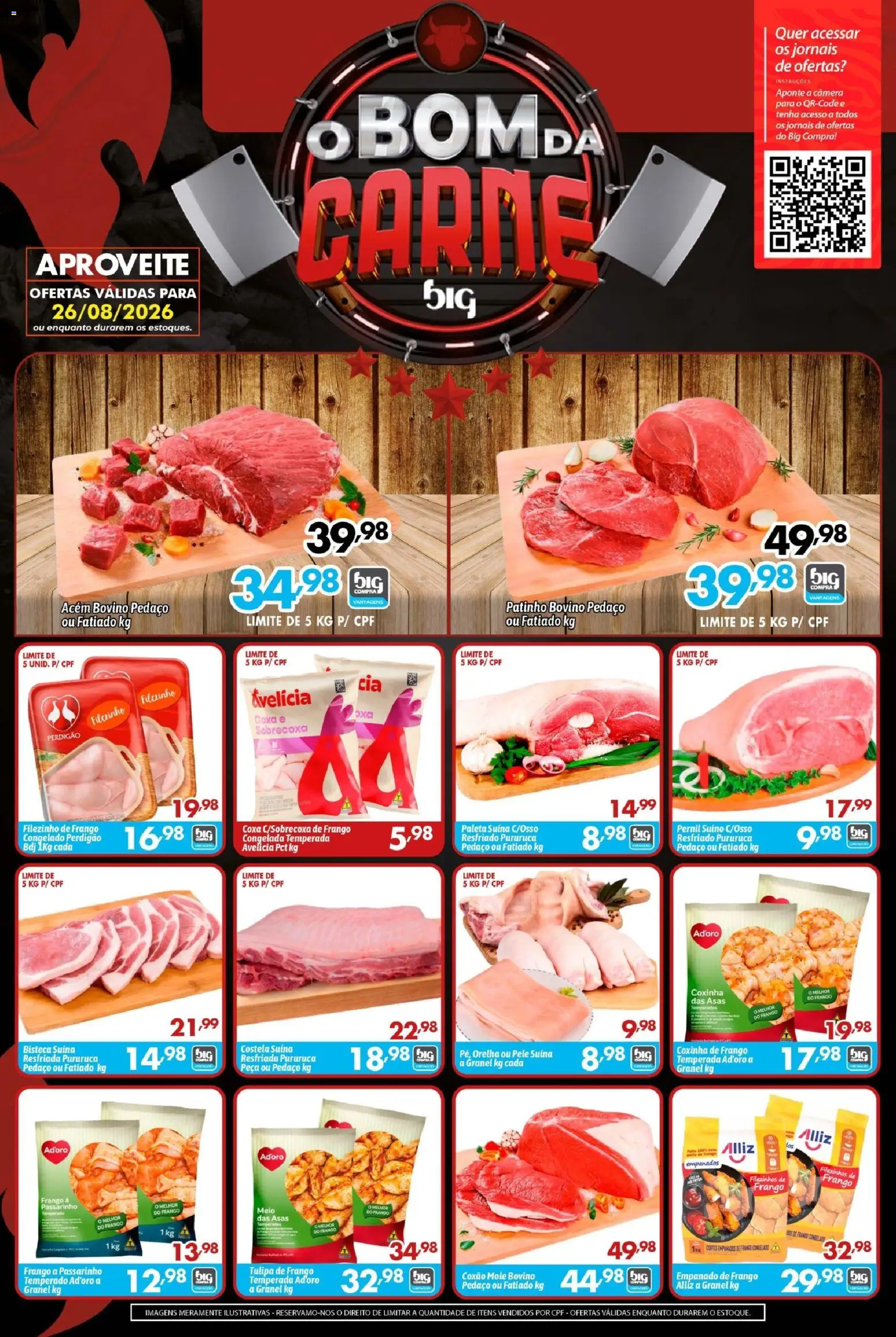 Pré-Visualização do folheto "Big Compra - Ofertas da semana" da loja Big Compra válido a partir de 26/08/2026