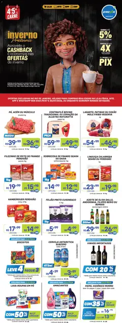 Pré-Visualização do folheto "Prezunic ofertas" da loja Prezunic válido a partir de 29/07/2026