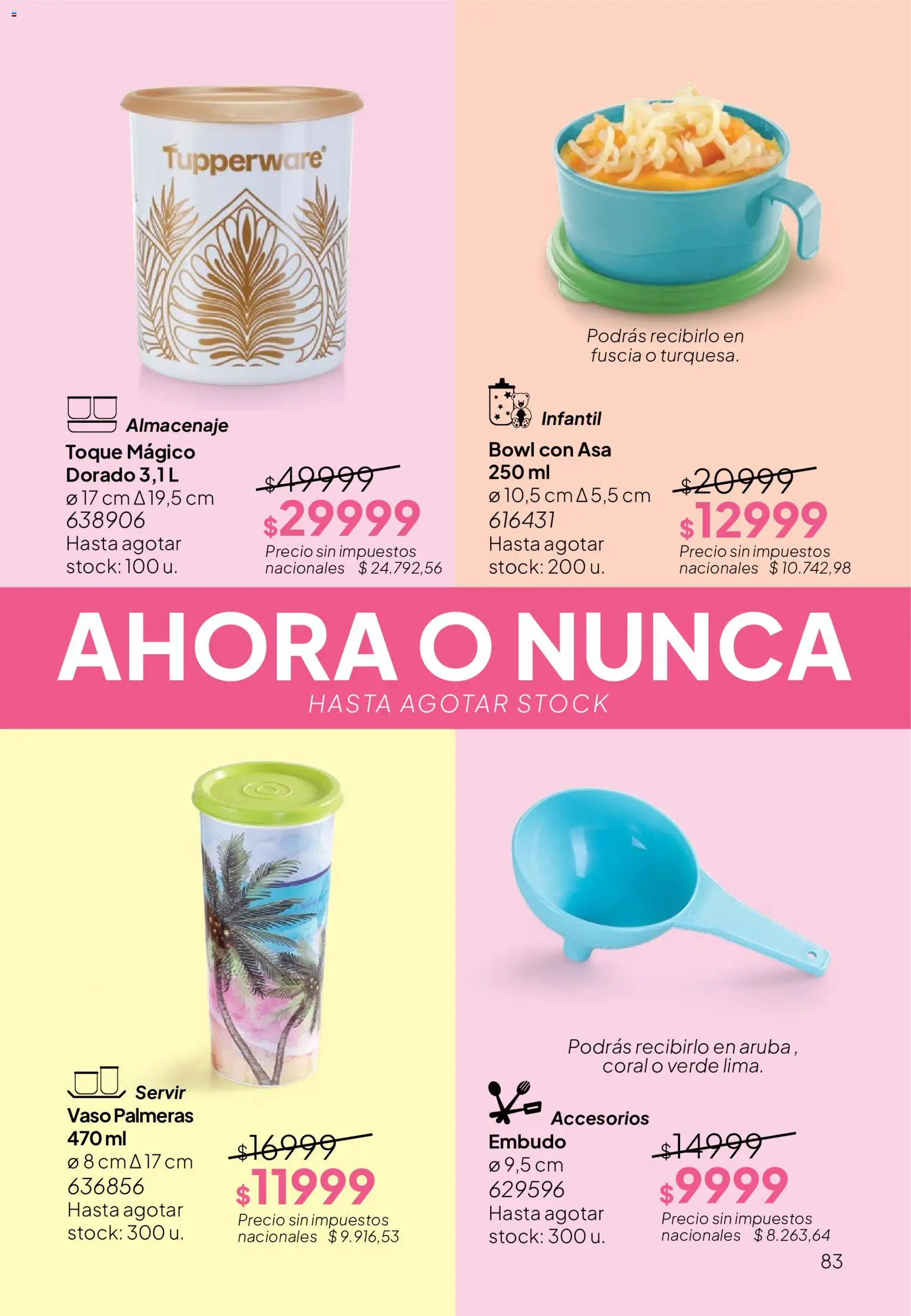 Vista previa del folleto de la tienda Tupperware válido desde el 04/08/2026 
