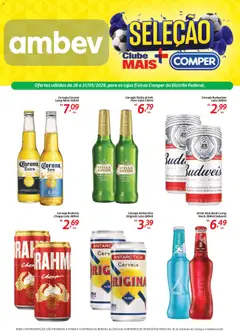 Pré-Visualização do folheto "Comper ofertas Ambev" da loja Comper válido a partir de 28/05/2026
