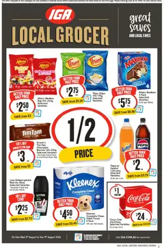 Preview of catalogue IGA Local Grocer QLD from shop IGA valid 05/08/2026