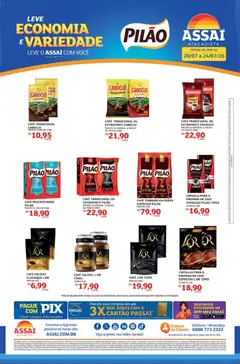 Pré-Visualização do folheto "Assaí Atacadista ofertas - PR" da loja Assaí Atacadista válido a partir de 20/07/2026