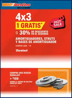 Vista previa las ofertas de la tienda AutoZone - AutoZone Hot Sale desde el 25/05/2026 