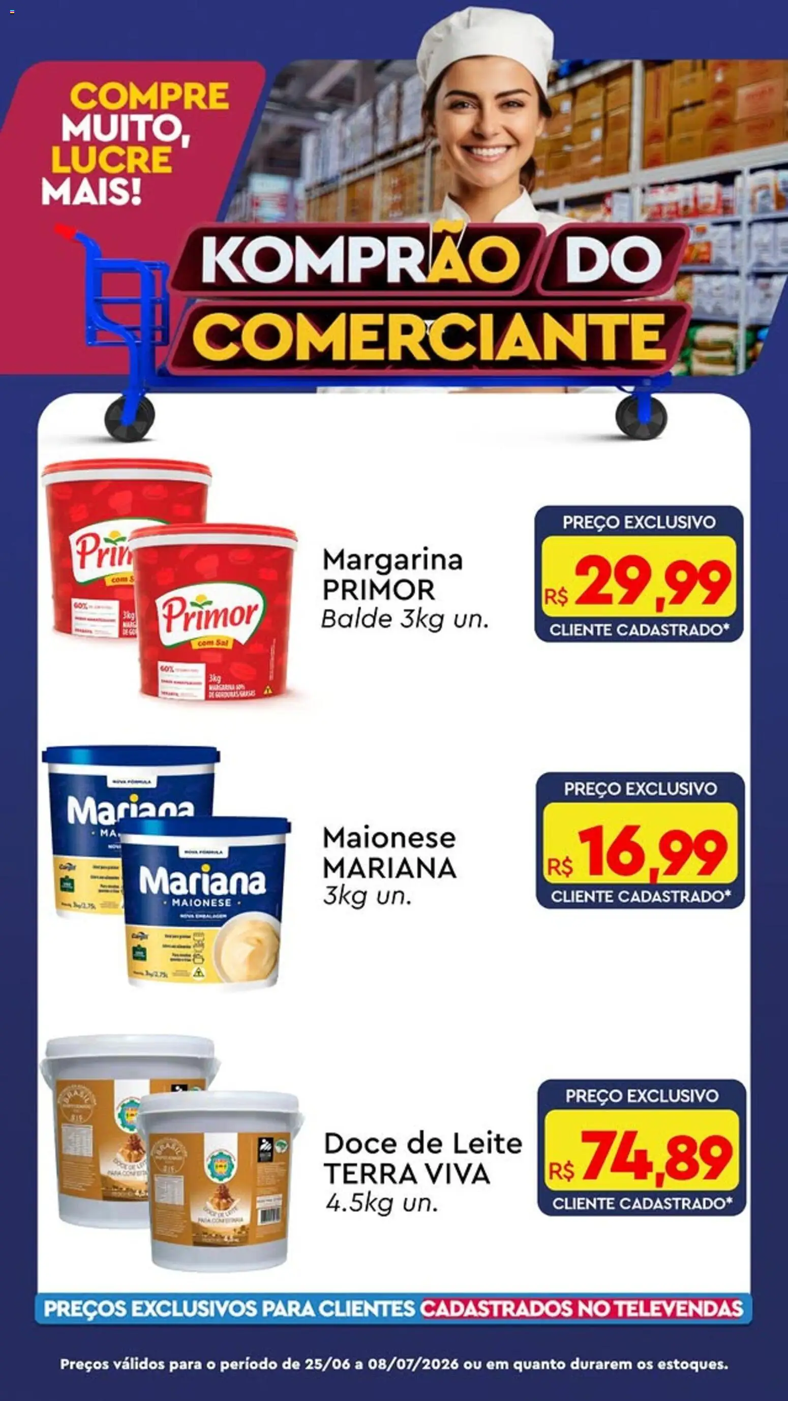 Pré-Visualização do folheto "Komprao Atacadista ofertas Comerciante" da loja Komprao Atacadista válido a partir de 25/06/2026