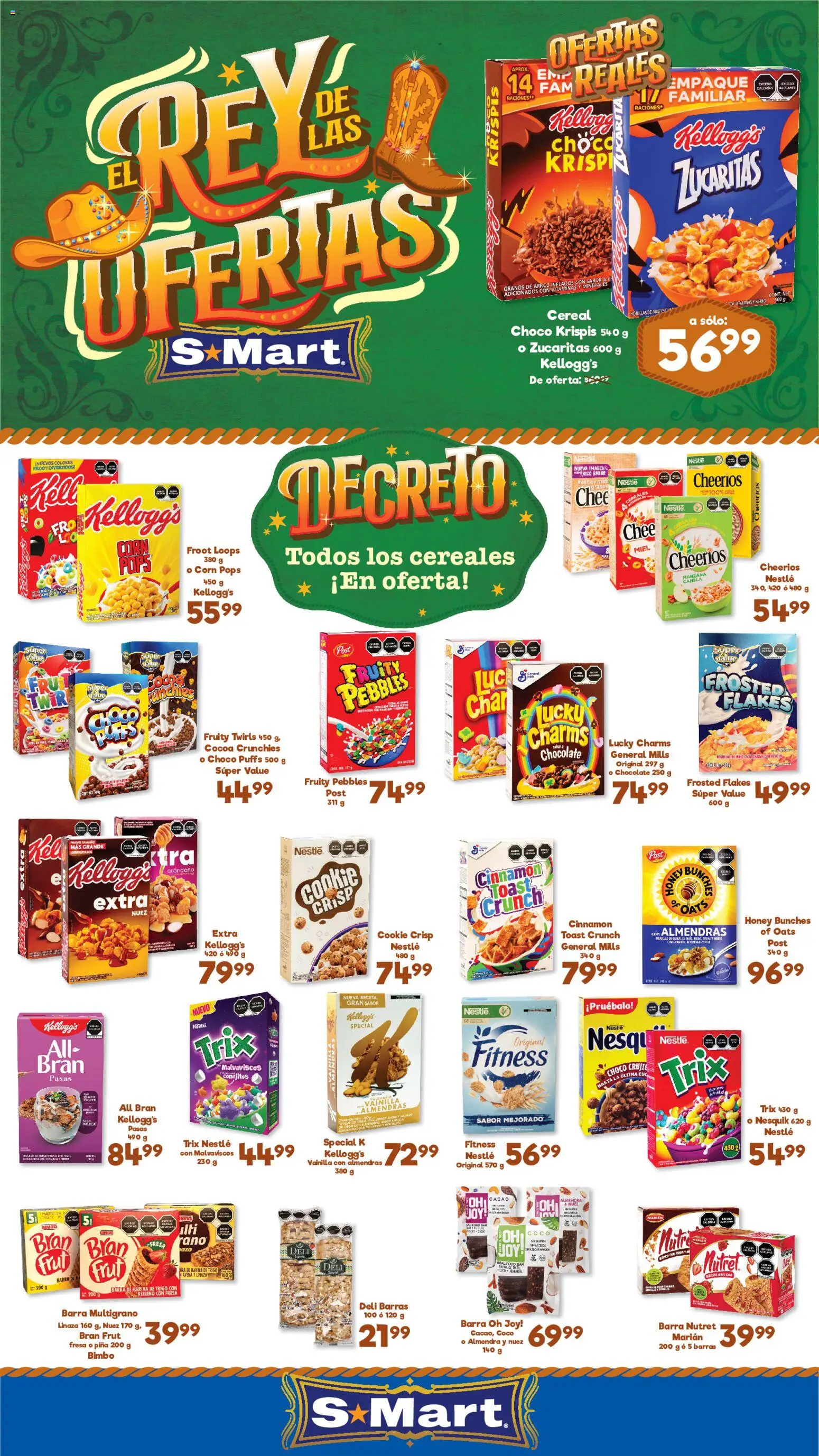 Vista previa las ofertas de la tienda S-Mart - S-Mart folleto Ofertas de feria Monterrey desde el 21/07/2026 