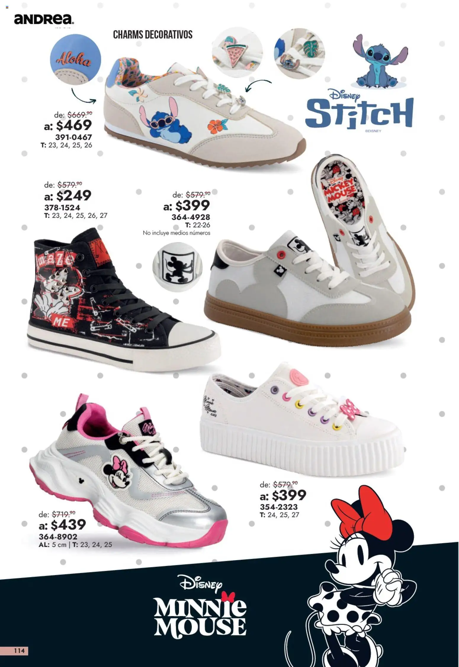 Vista previa las ofertas de la tienda Andrea - Andrea catálogo Outlet desde el 13/09/2026 