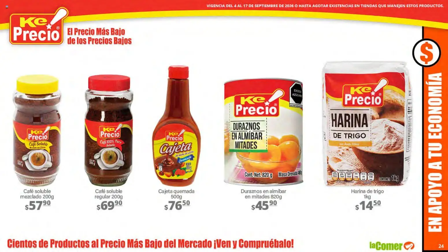Vista previa las ofertas de la tienda La Comer - La Comer folleto desde el 04/09/2026 