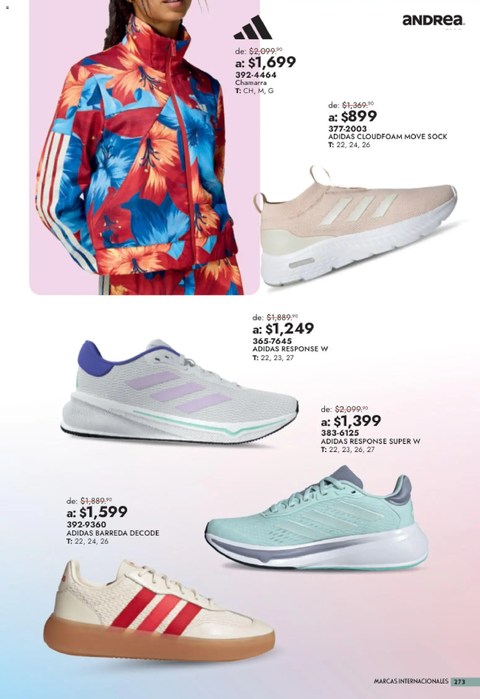 Vista previa las ofertas de la tienda Andrea - Andrea catálogo Outlet desde el 26/07/2026 