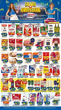 Pré-Visualização do folheto "Bramil Supermercados - Ofertas da semana" da loja Bramil Supermercados válido a partir de 24/07/2026