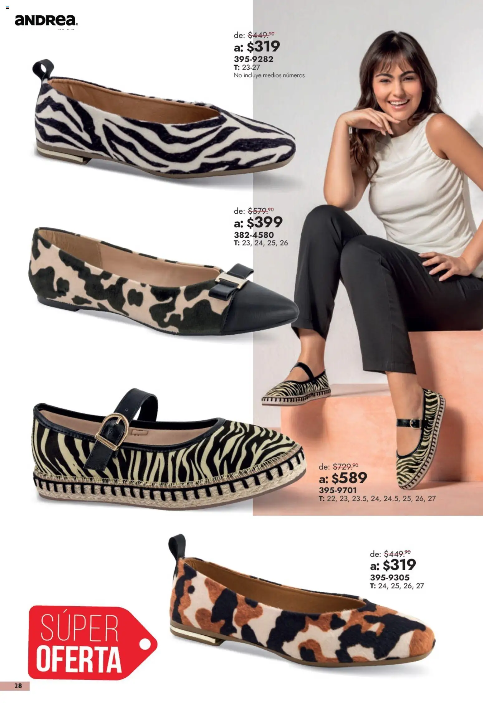 Vista previa las ofertas de la tienda Andrea - Andrea catálogo Outlet desde el 13/09/2026 
