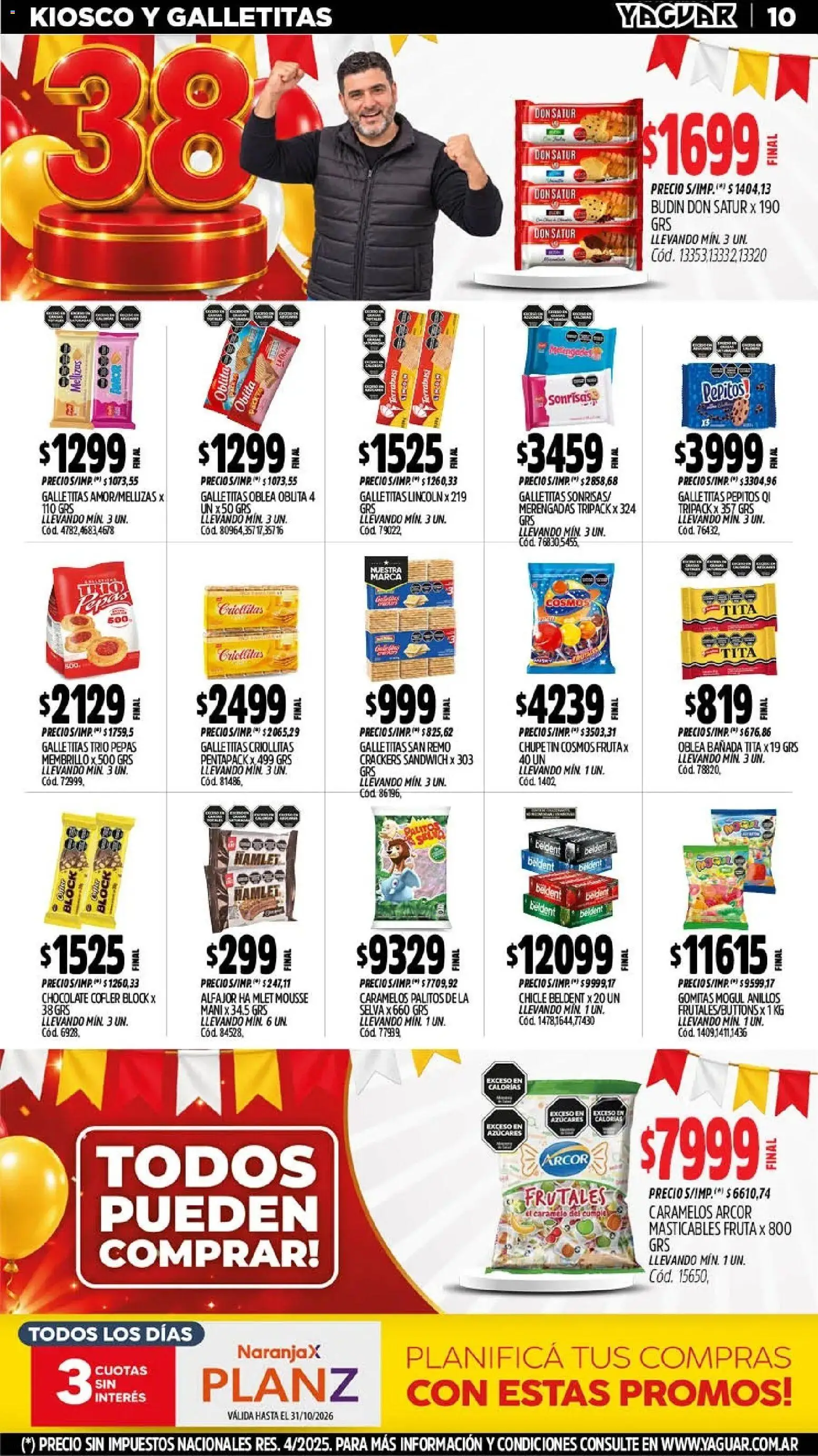 Vista previa del folleto de la tienda Yaguar válido desde el 12/10/2026 