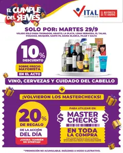 Vista previa del folleto de la tienda Vital válido desde el 29/09/2026 