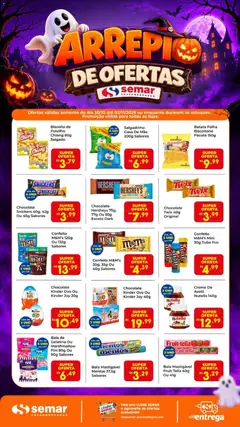 Pré-Visualização do folheto "Semar Supermercado ofertas Halloween" da loja Semar Supermercado válido a partir de 30/10/2026