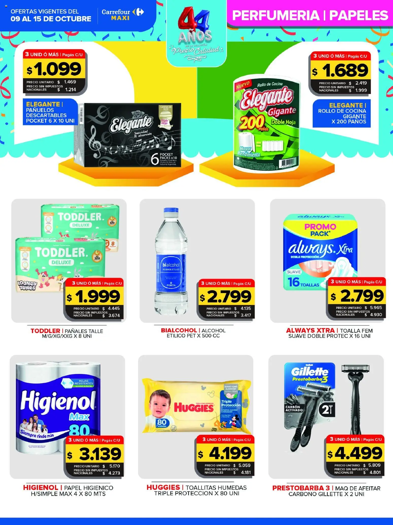 Vista previa del folleto de la tienda Carrefour Maxi válido desde el 09/10/2026 