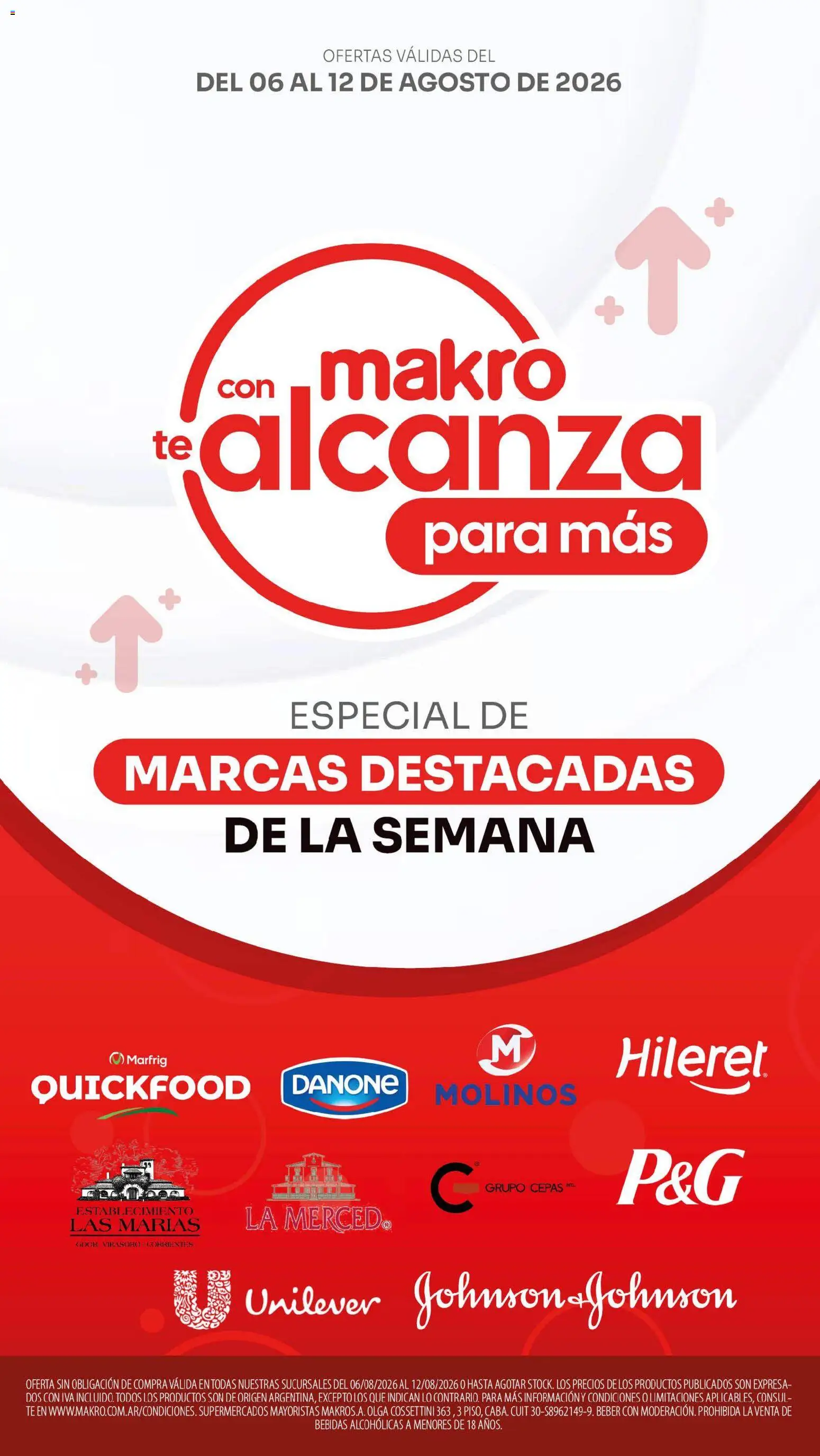 Vista previa del folleto de la tienda Makro válido desde el 06/08/2026 - Té, Bebidas
