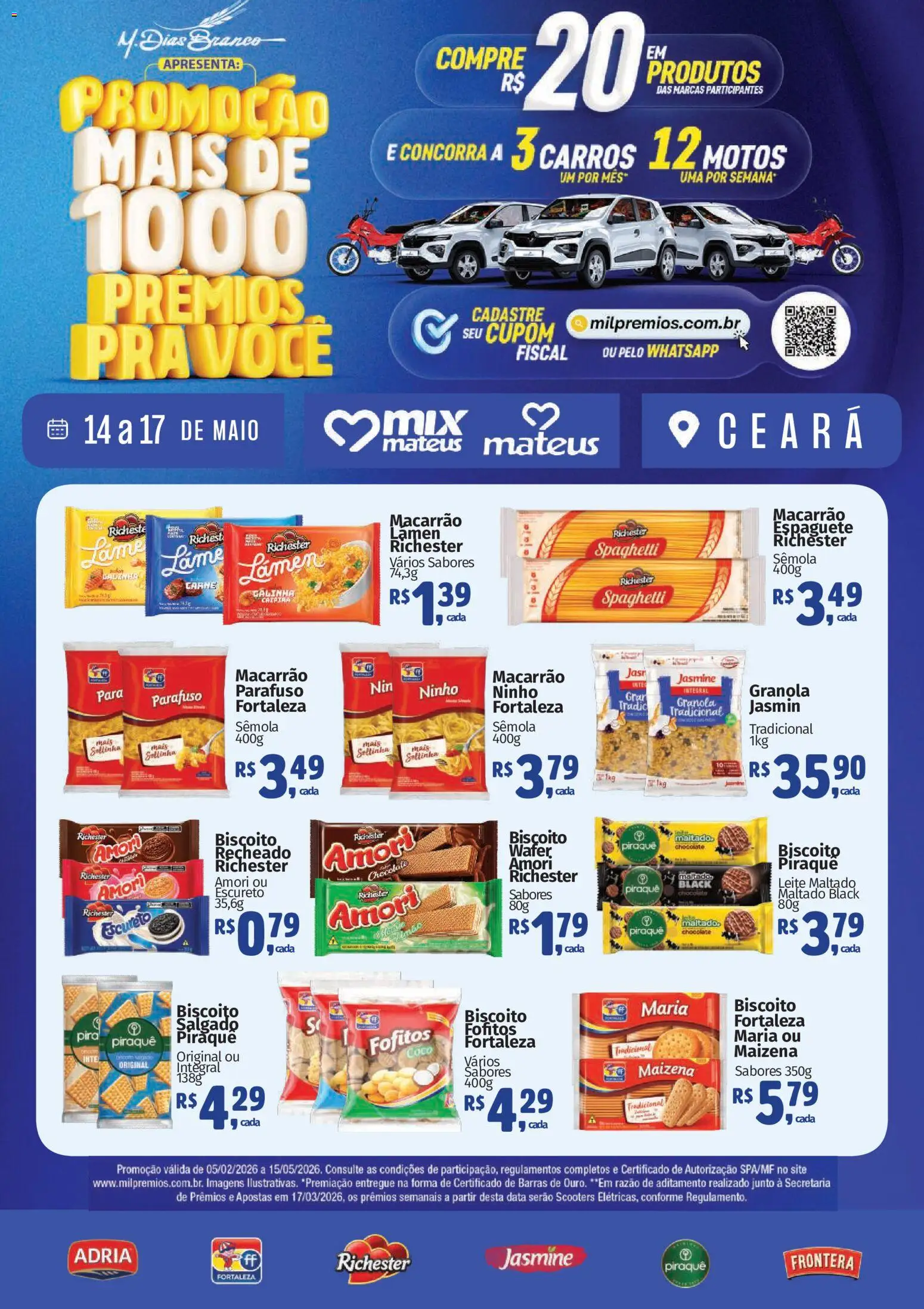 Pré-Visualização do folheto "Mateus ofertas Exclusivo M Dias" da loja Mateus válido a partir de 14/05/2026