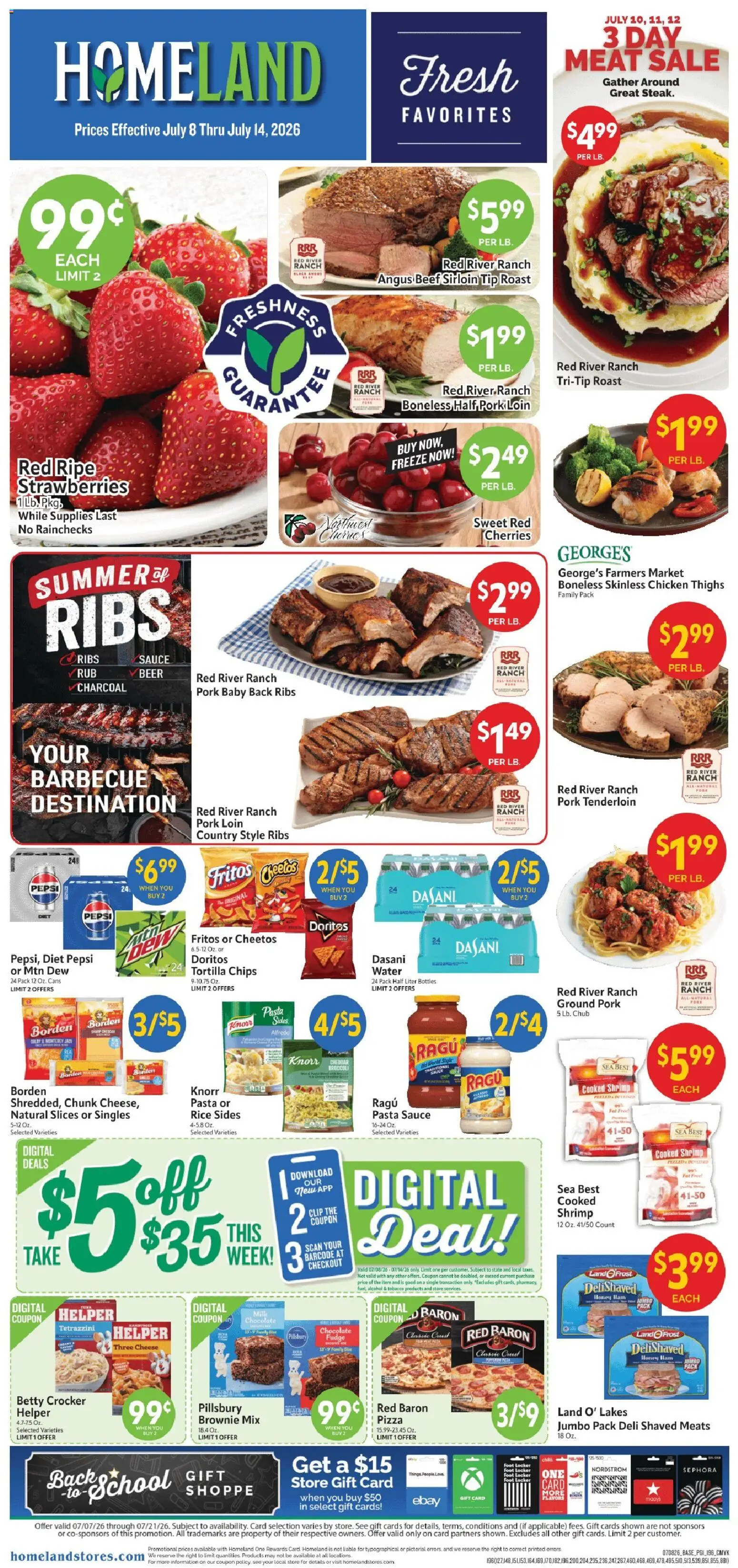 Homeland Weekly Ad from 07/08/2026 >> Flyer