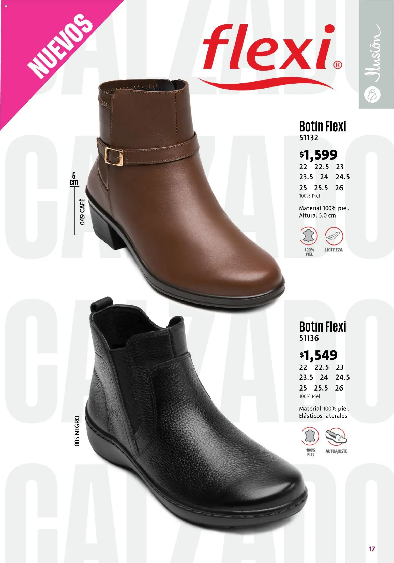 Vista previa las ofertas de la tienda Ilusión - Ilusión catálogo Marcas Amigas desde el 01/09/2026 - Café, Botín
