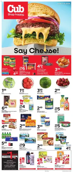 Ad Preview of Cub Foods Cub Foods Weekly Ad from 06/07/2026