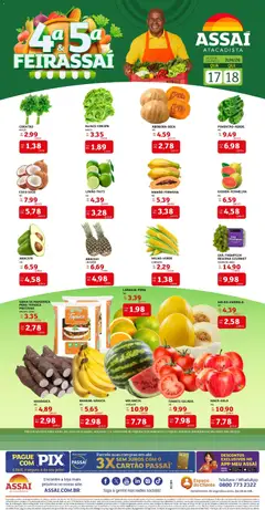 Pré-Visualização do folheto "Assaí Atacadista ofertas - AL" da loja Assaí Atacadista válido a partir de 17/06/2026