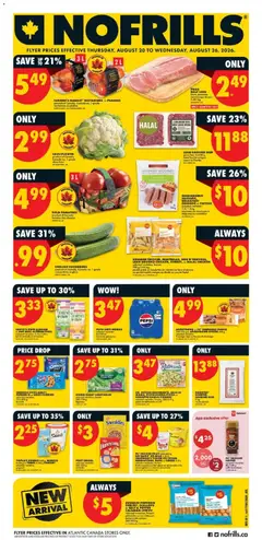 Preview of leaflet No Frills weekly flyer - NS from shop No Frills is valid from Aug 20, 2026