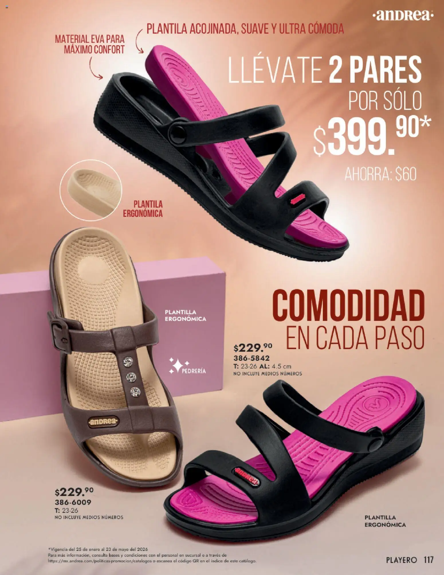 Vista previa las ofertas de la tienda Andrea - Catálogo Calzado Dama desde el 25/01/2026 