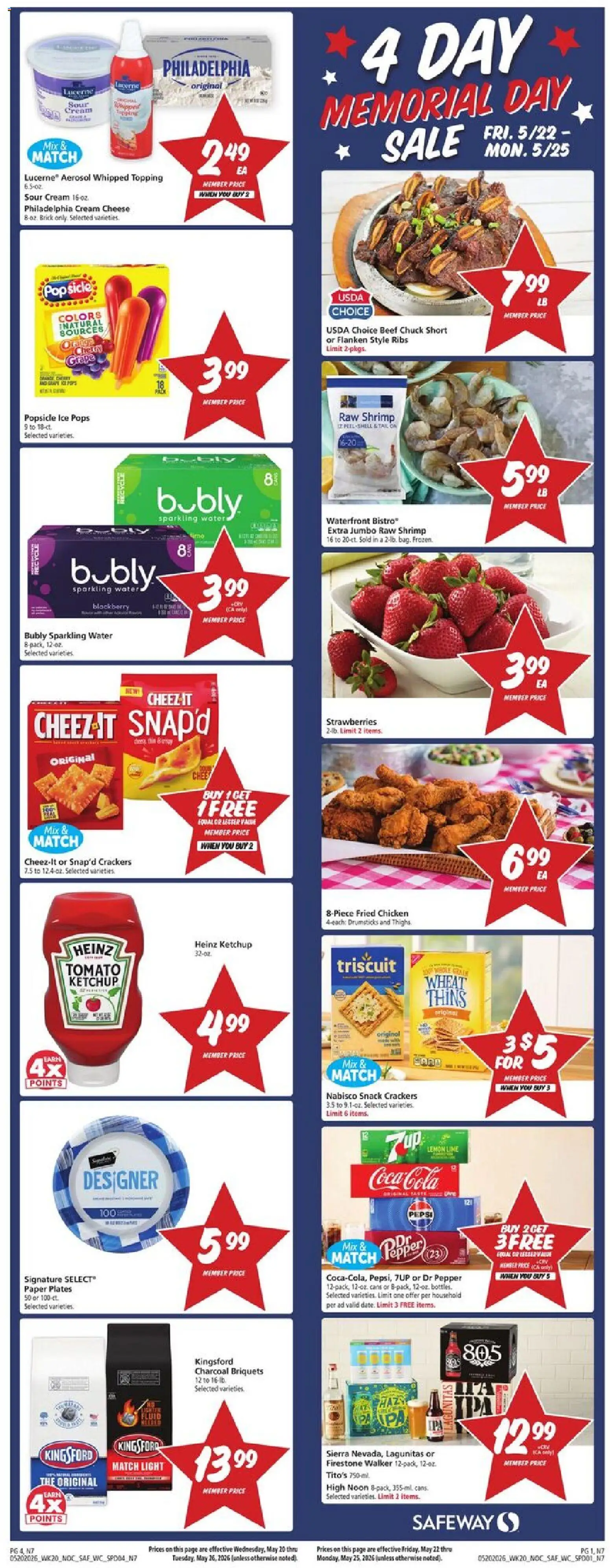 Ad Preview of Safeway Safeway Weekly Ad from 05/20/2026