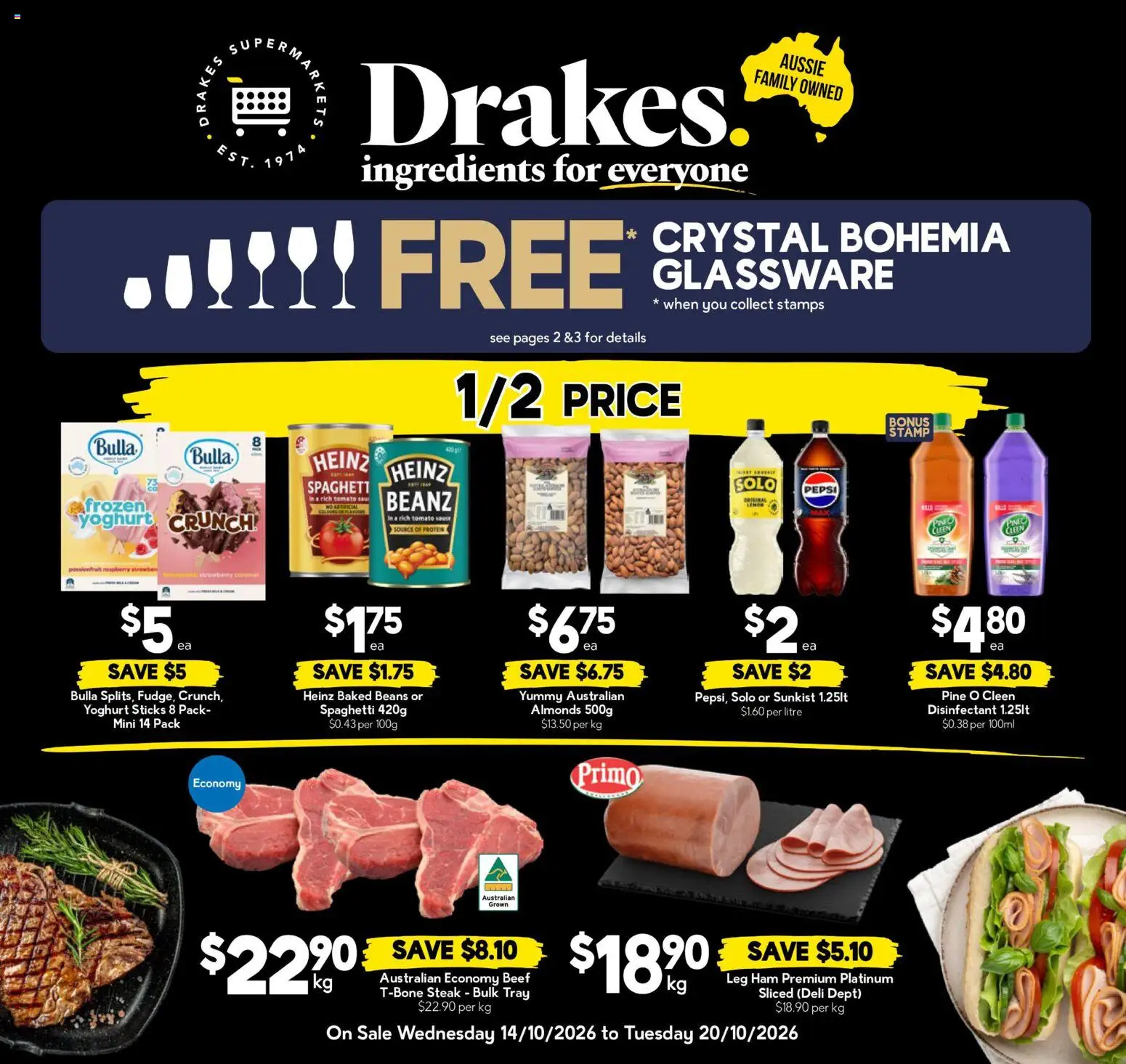 Preview of catalogue Drakes catalogue Queensland from shop Drakes valid 14/10/2026