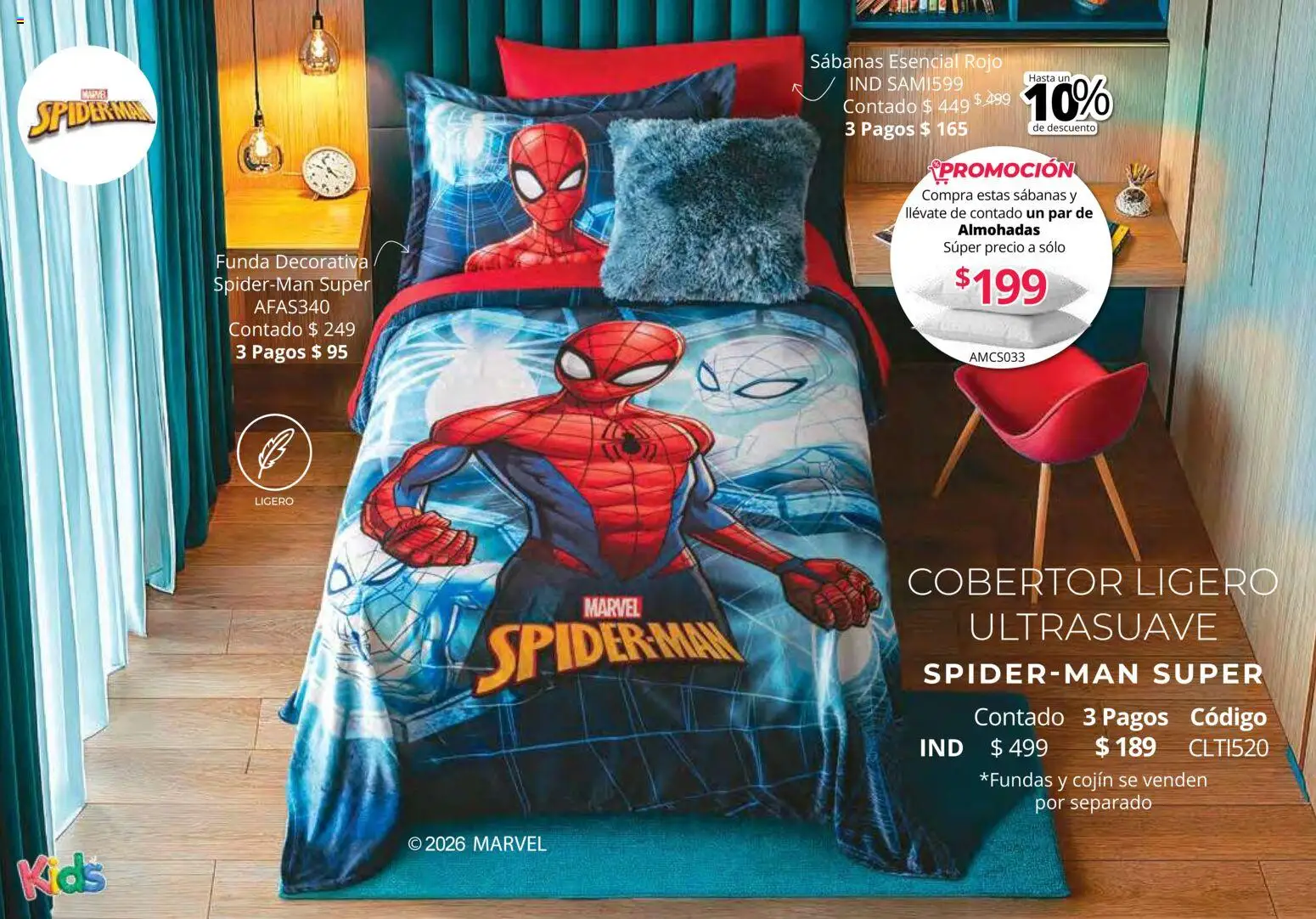 Vista previa las ofertas de la tienda Colchas Concord - Colchas Concord catálogo Kids desde el 01/05/2026 - Sabanas, Funda, Cobertor