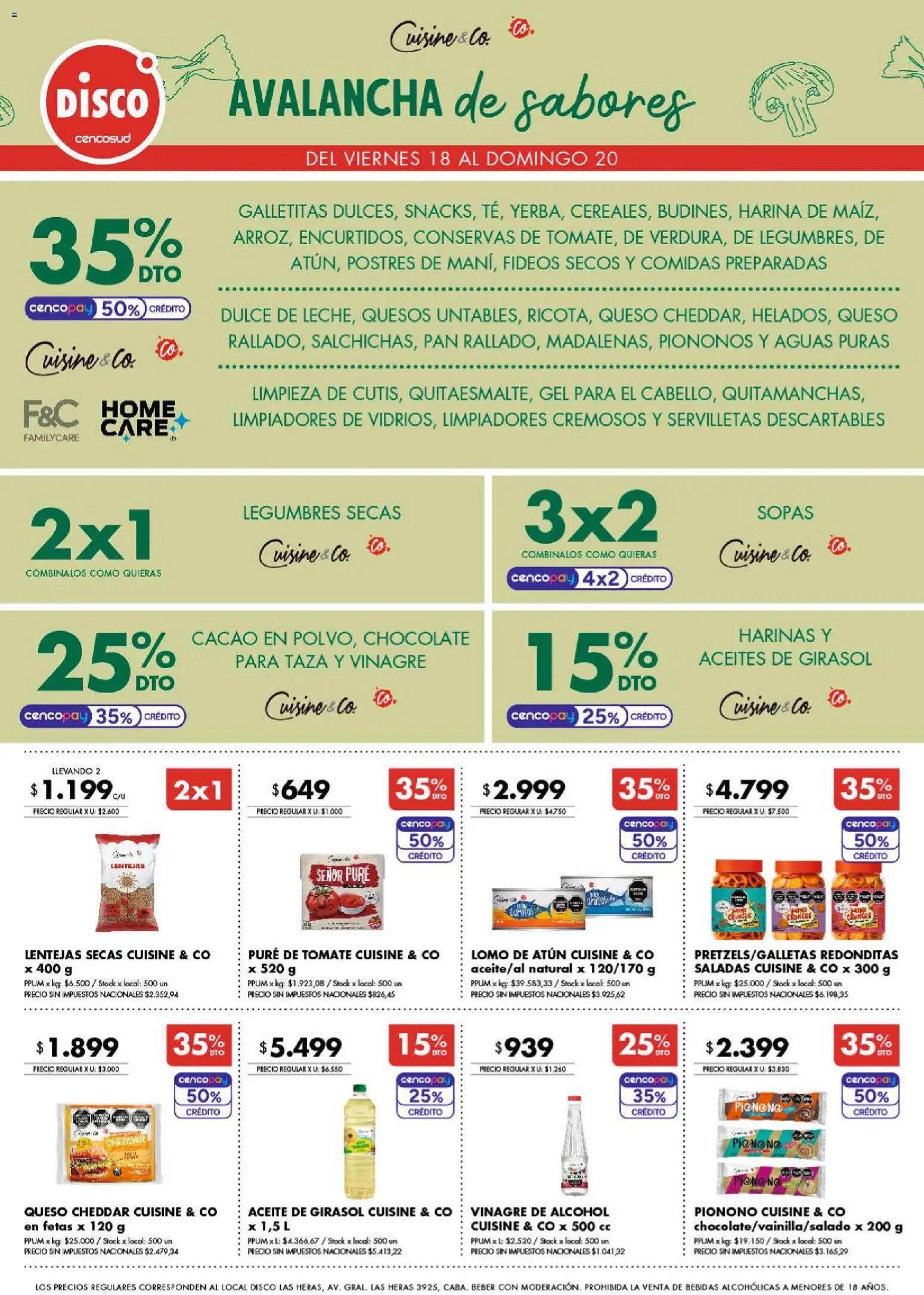 Vista previa del folleto de la tienda Disco válido desde el 17/09/2026 
