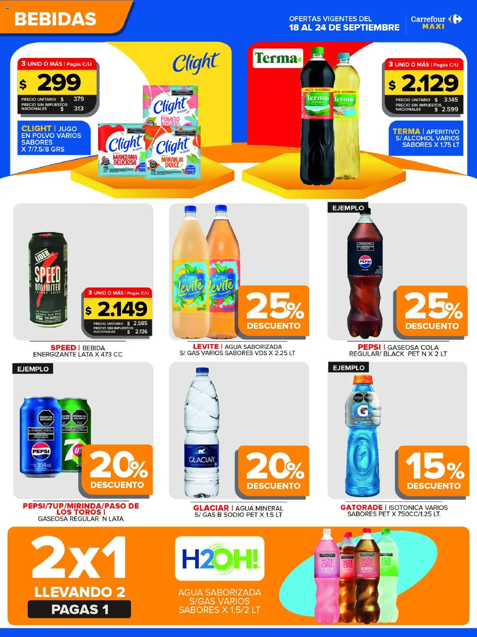 Vista previa del folleto de la tienda Carrefour Maxi válido desde el 18/09/2026 