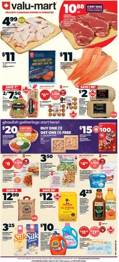 Preview of leaflet Valu Mart weekly flyer / circulaire from shop Valu Mart is valid from Oct 29, 2026