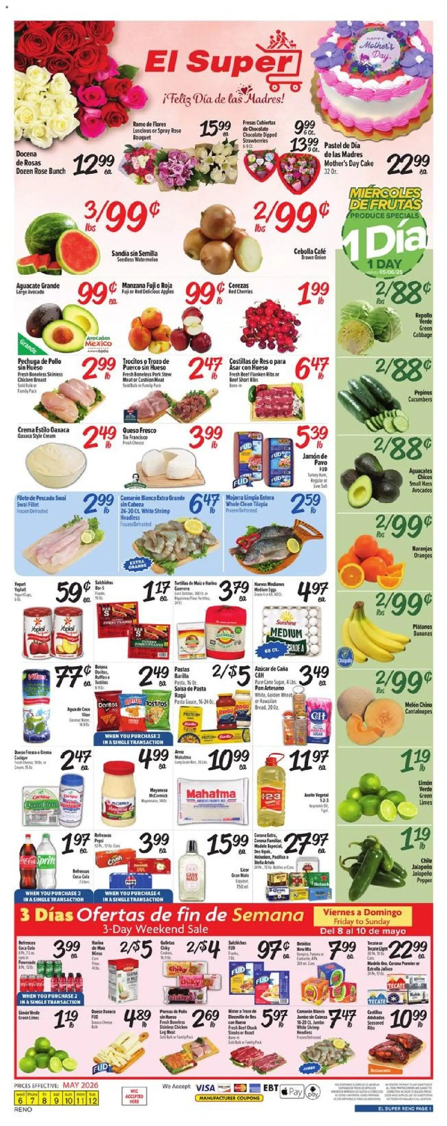 Ad Preview of El Super El Super Weekly Ad from 05/06/2026