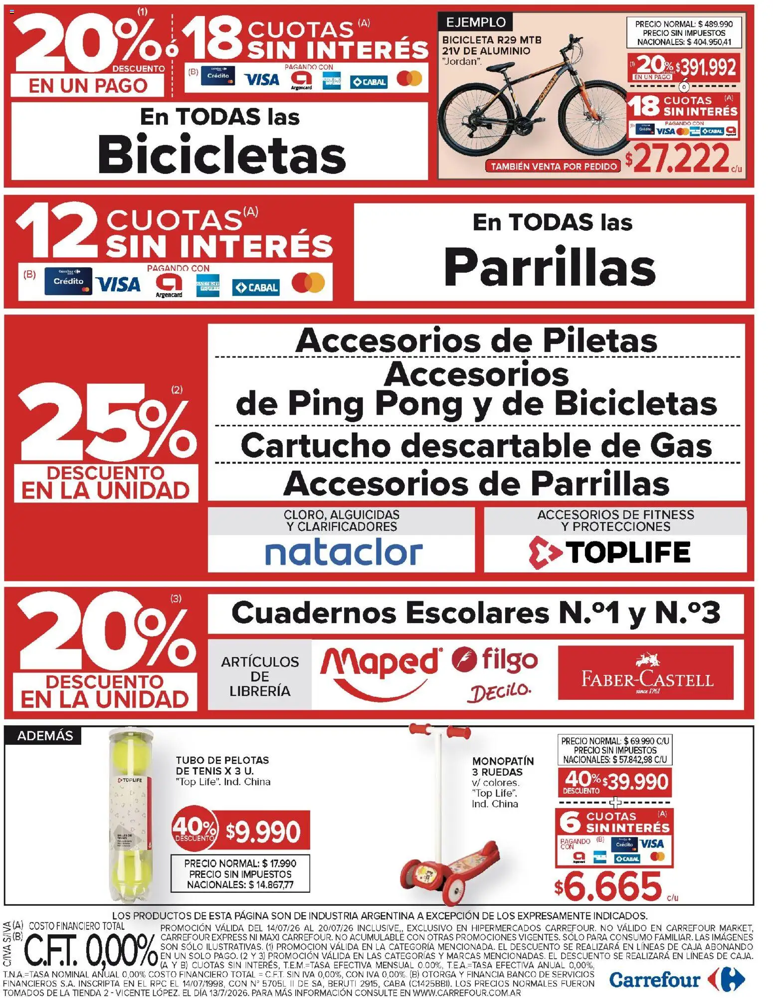 Vista previa del folleto de la tienda Carrefour válido desde el 14/07/2026 