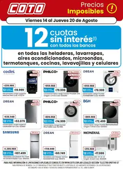 Vista previa del folleto de la tienda Coto válido desde el 14/08/2026 