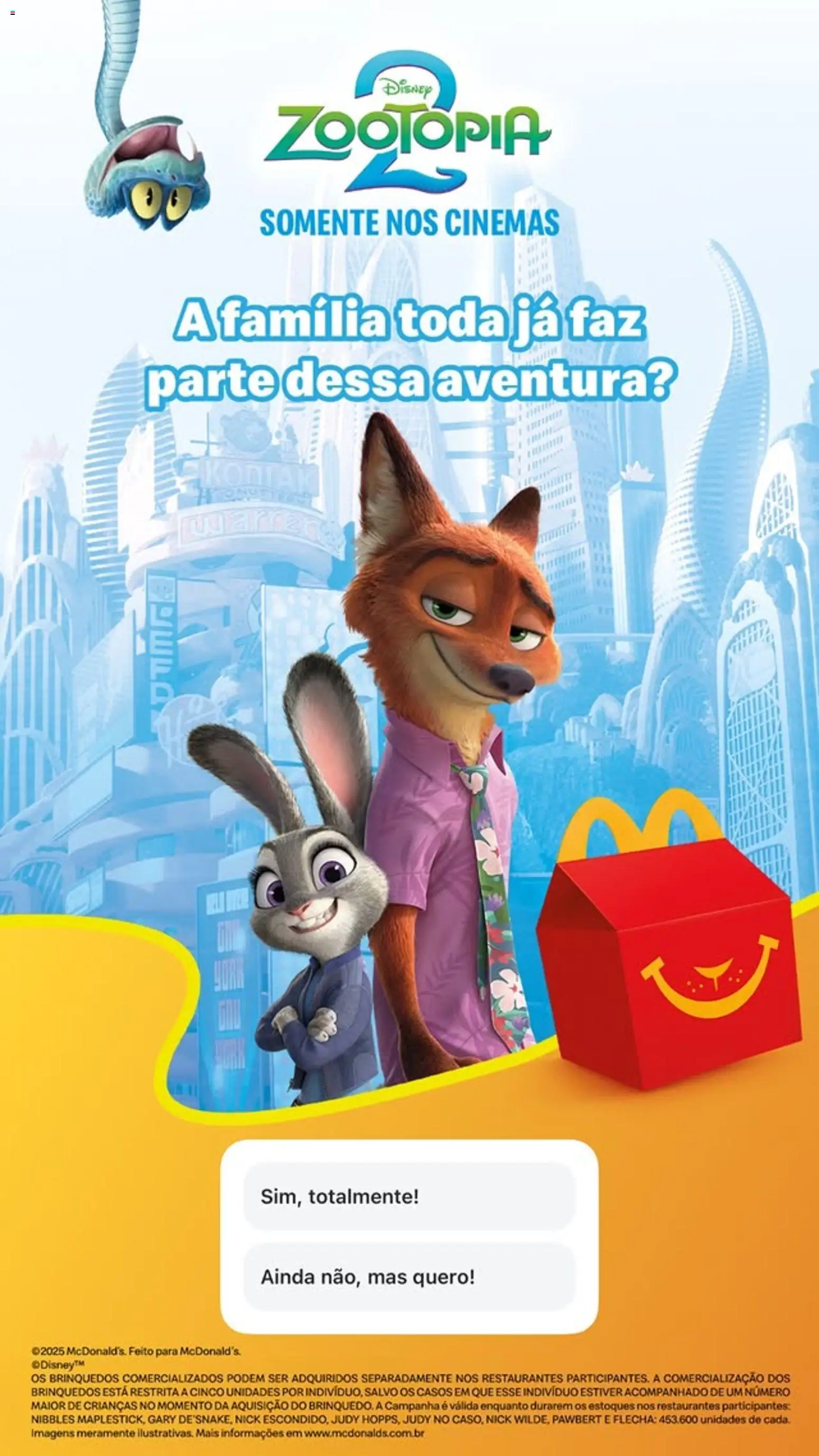 Pré-Visualização do folheto "McDonald’s ofertas" da loja McDonald’s válido a partir de 11/03/2026 - Brinquedos