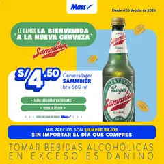 Vista previa de Mass catálogo de la tienda Mass válido desde 15/07/2026