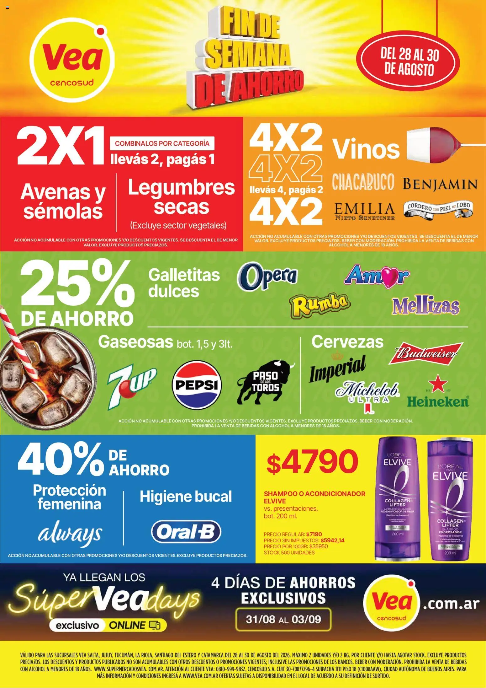 Vista previa del folleto de la tienda Vea válido desde el 28/08/2026 