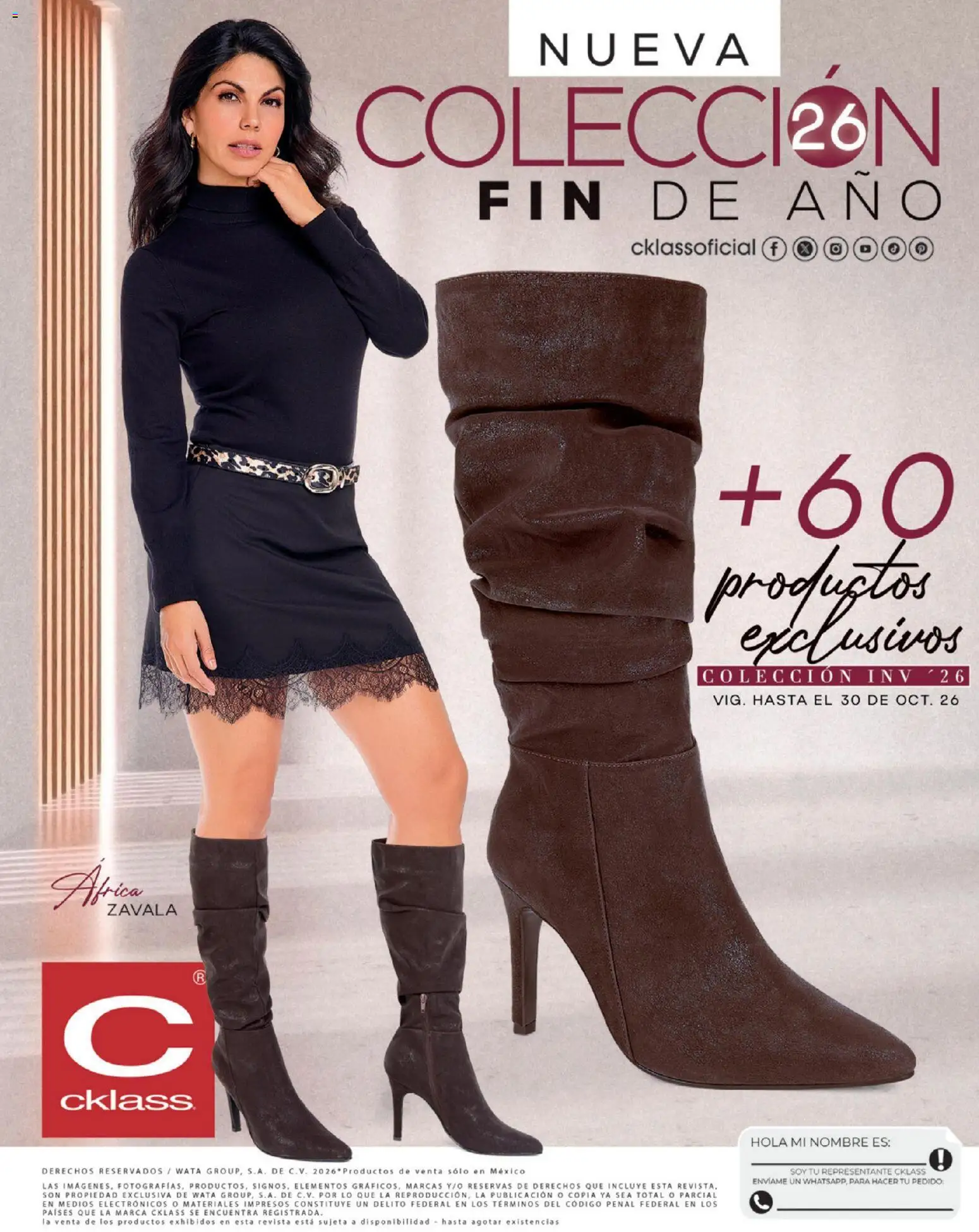 Vista previa las ofertas de la tienda Cklass - Cklass catálogo Fin de año Invierno desde el 26/10/2026 