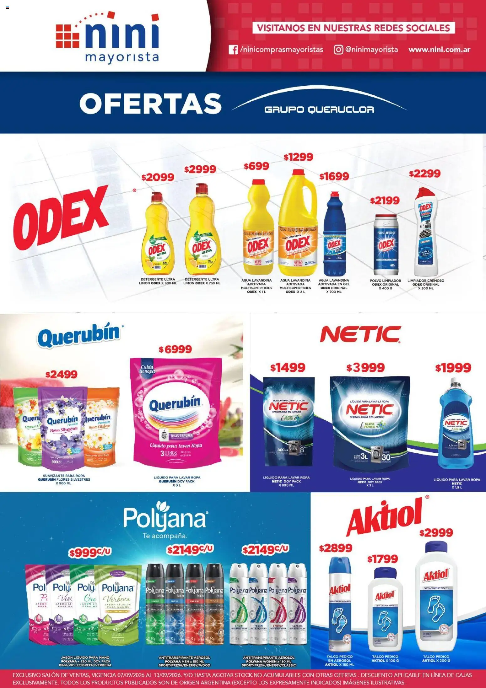 Vista previa del folleto de la tienda NINI Mayorista válido desde el 07/09/2026 