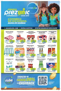 Pré-Visualização do folheto "Prezunic ofertas Goiania" da loja Prezunic válido a partir de 13/08/2026