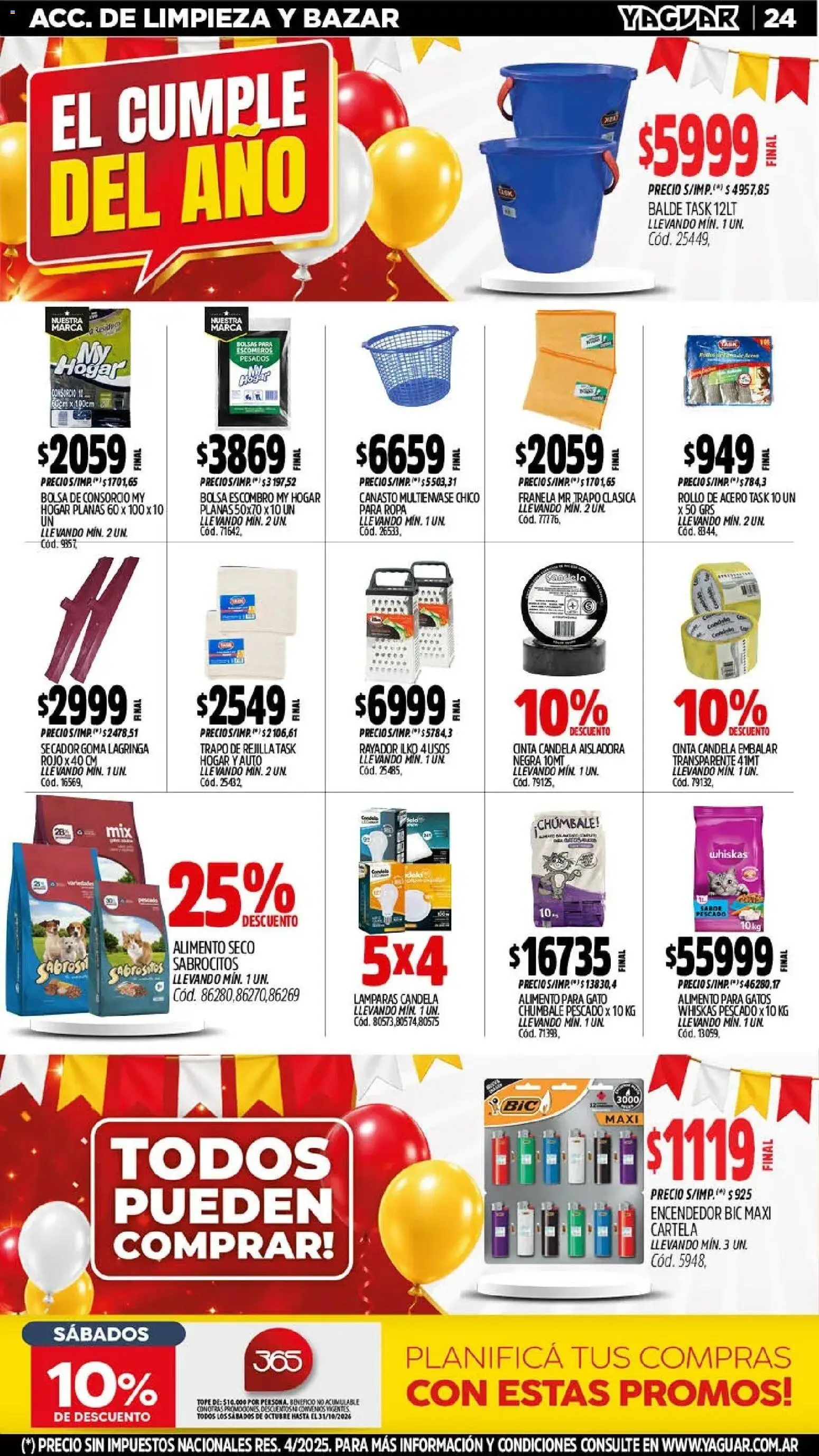 Vista previa del folleto de la tienda Yaguar válido desde el 05/10/2026 