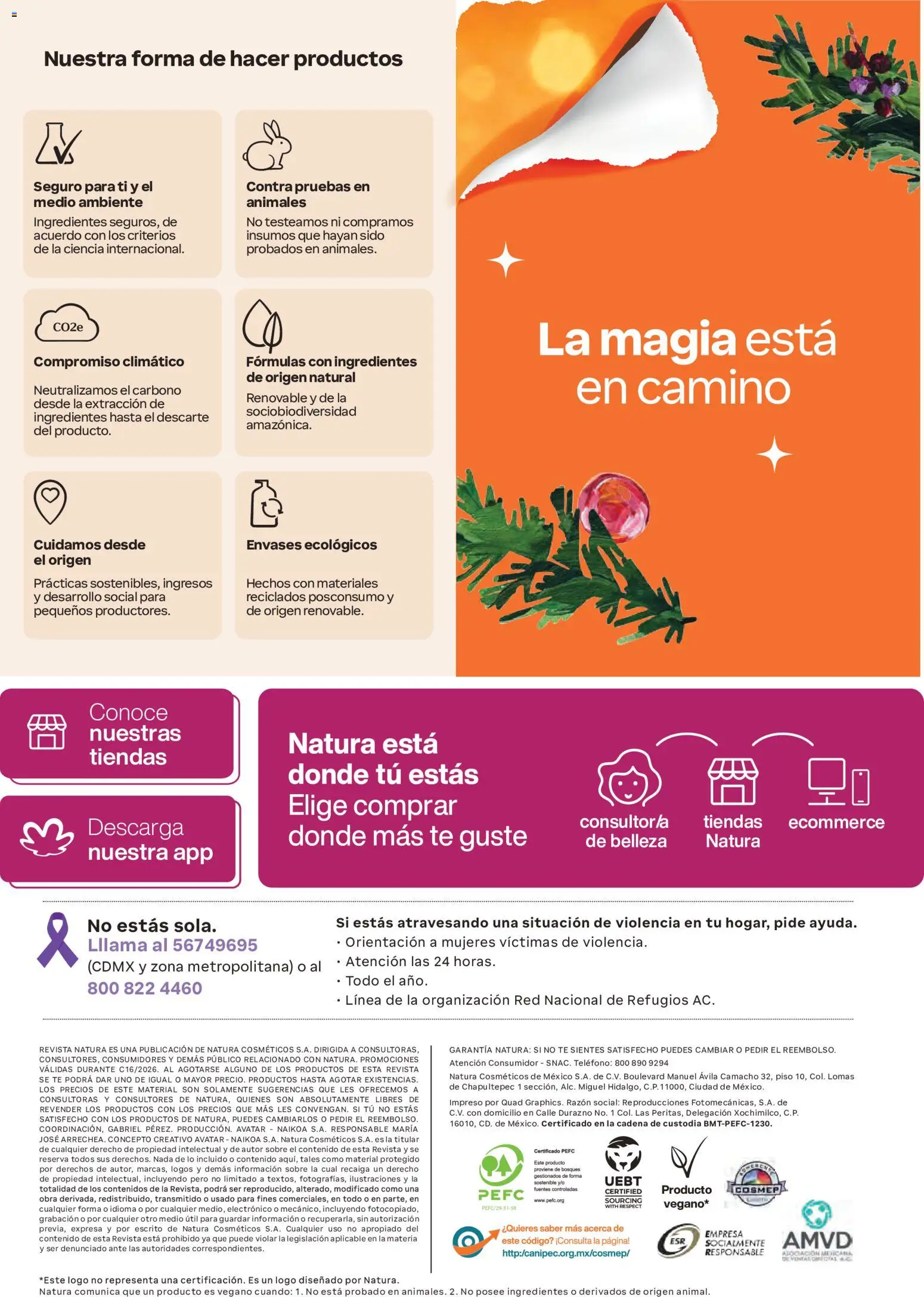 Vista previa las ofertas de la tienda Natura - Natura campaña 16 2026 desde el 03/10/2026 