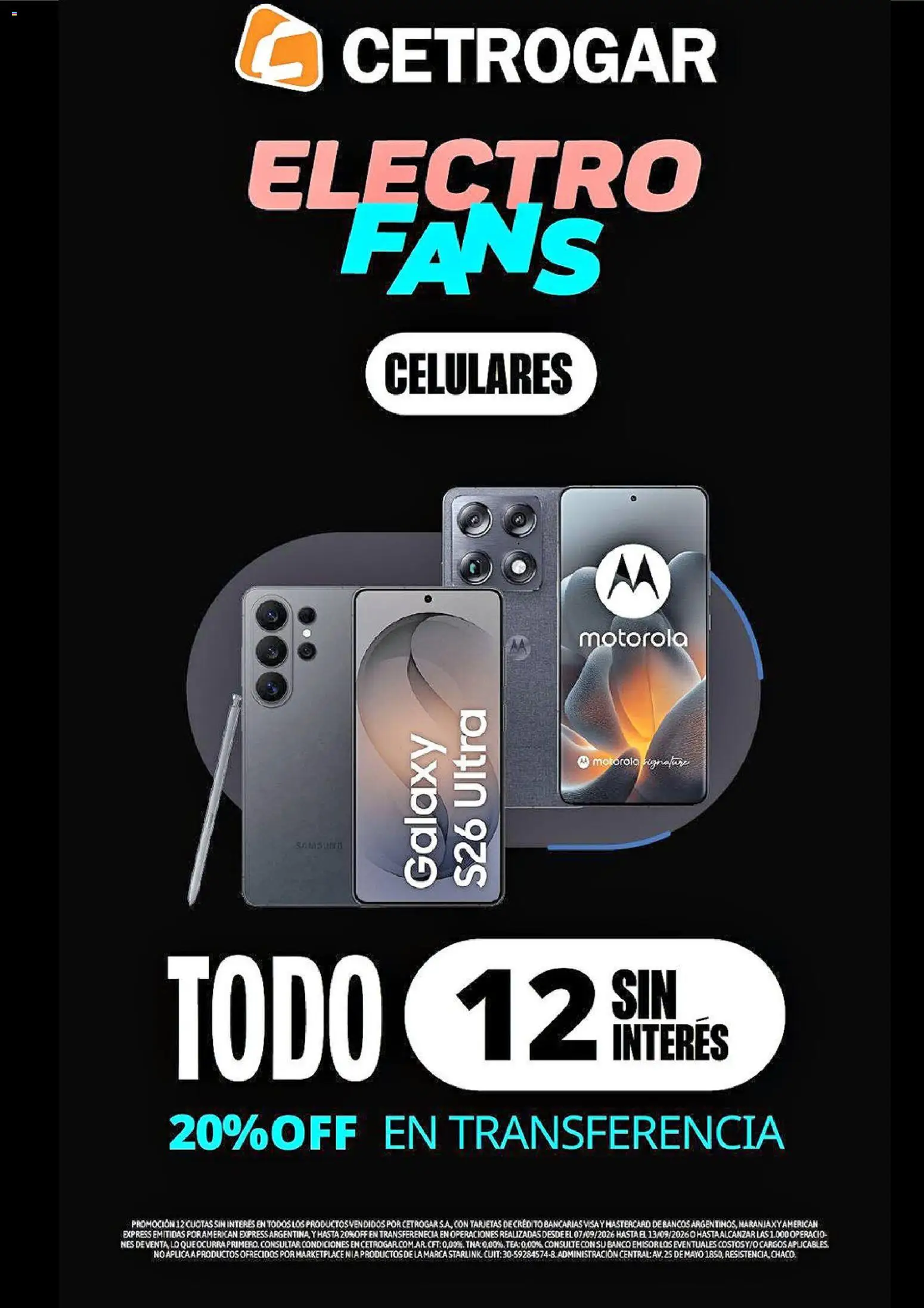 Vista previa del folleto de la tienda Cetrogar válido desde el 09/09/2026 