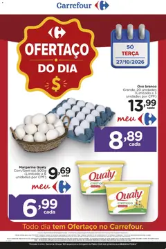 Pré-Visualização do folheto "Carrefour ofertas do Dia" da loja Carrefour válido a partir de 27/10/2026