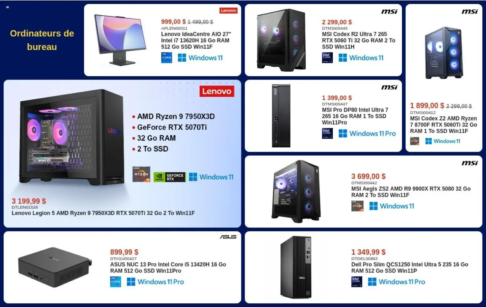 Preview of leaflet Canada Computers weekly flyer from shop Canada Computers is valid from Jul 28, 2026