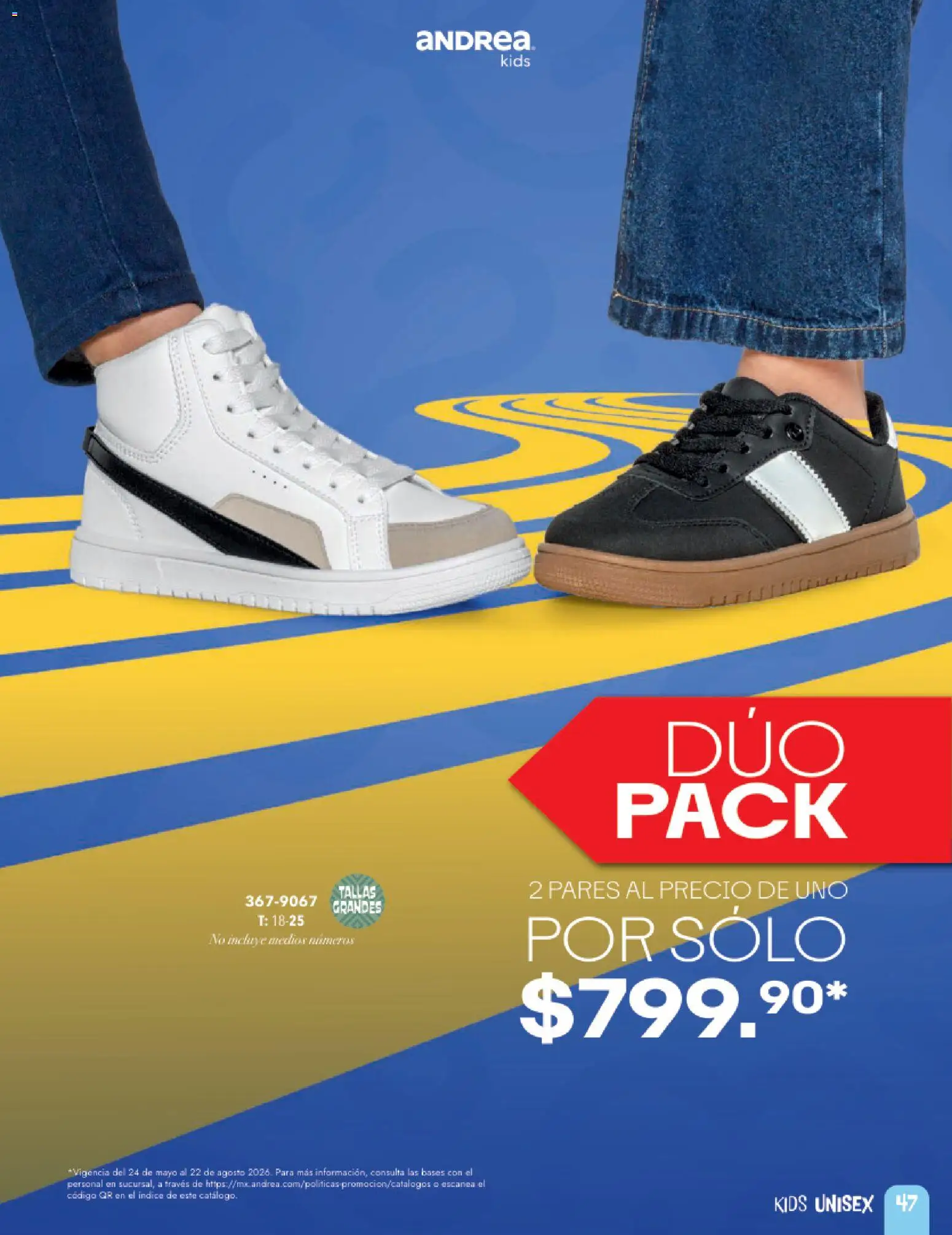 Vista previa las ofertas de la tienda Andrea - Andrea catálogo Infantil desde el 24/05/2026 