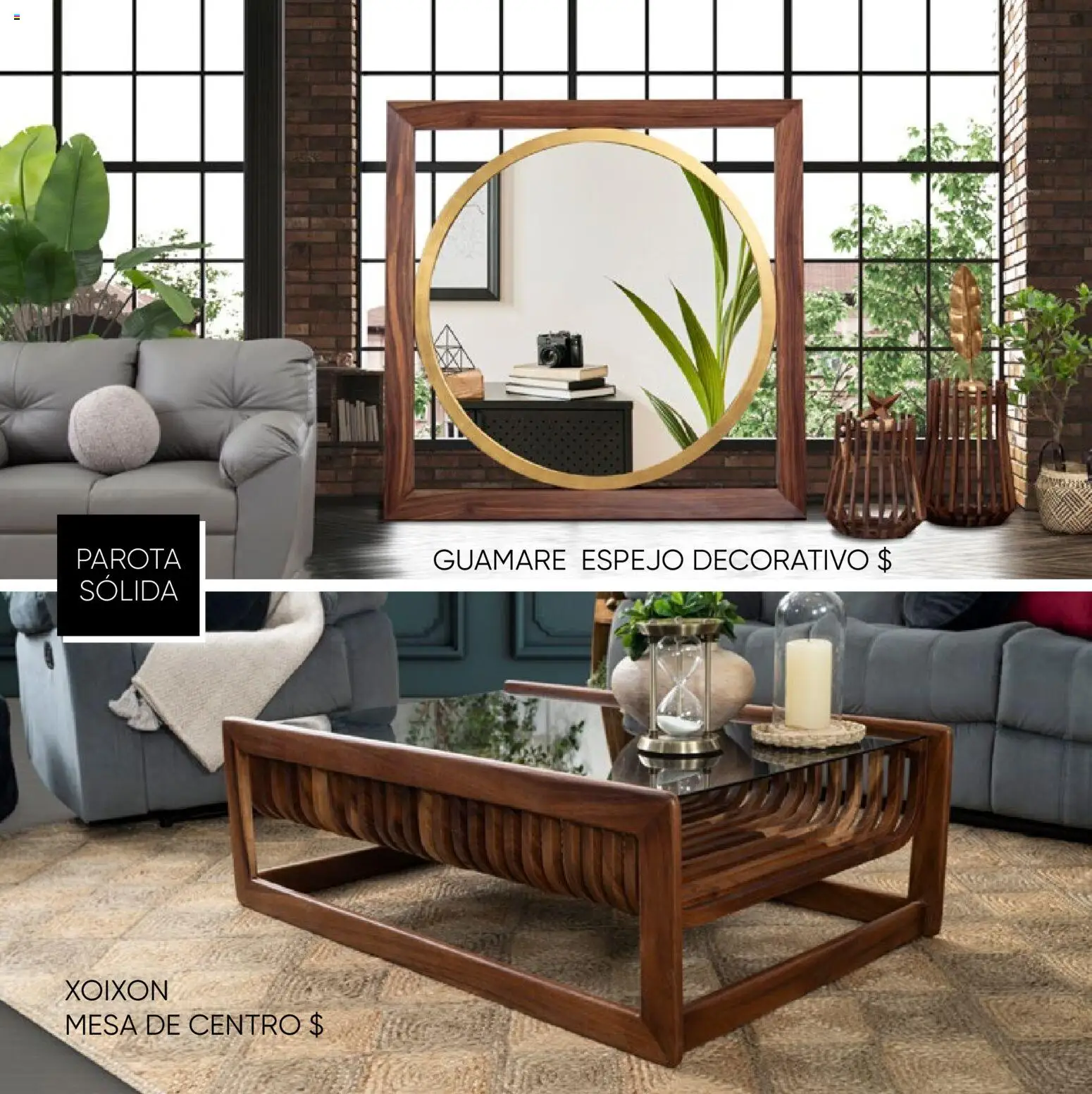 Vista previa las ofertas de la tienda Muebles Dico - Muebles Dico catálogo Sofánni desde el 13/03/2026 - Espejo, Mesa, Mesa de centro