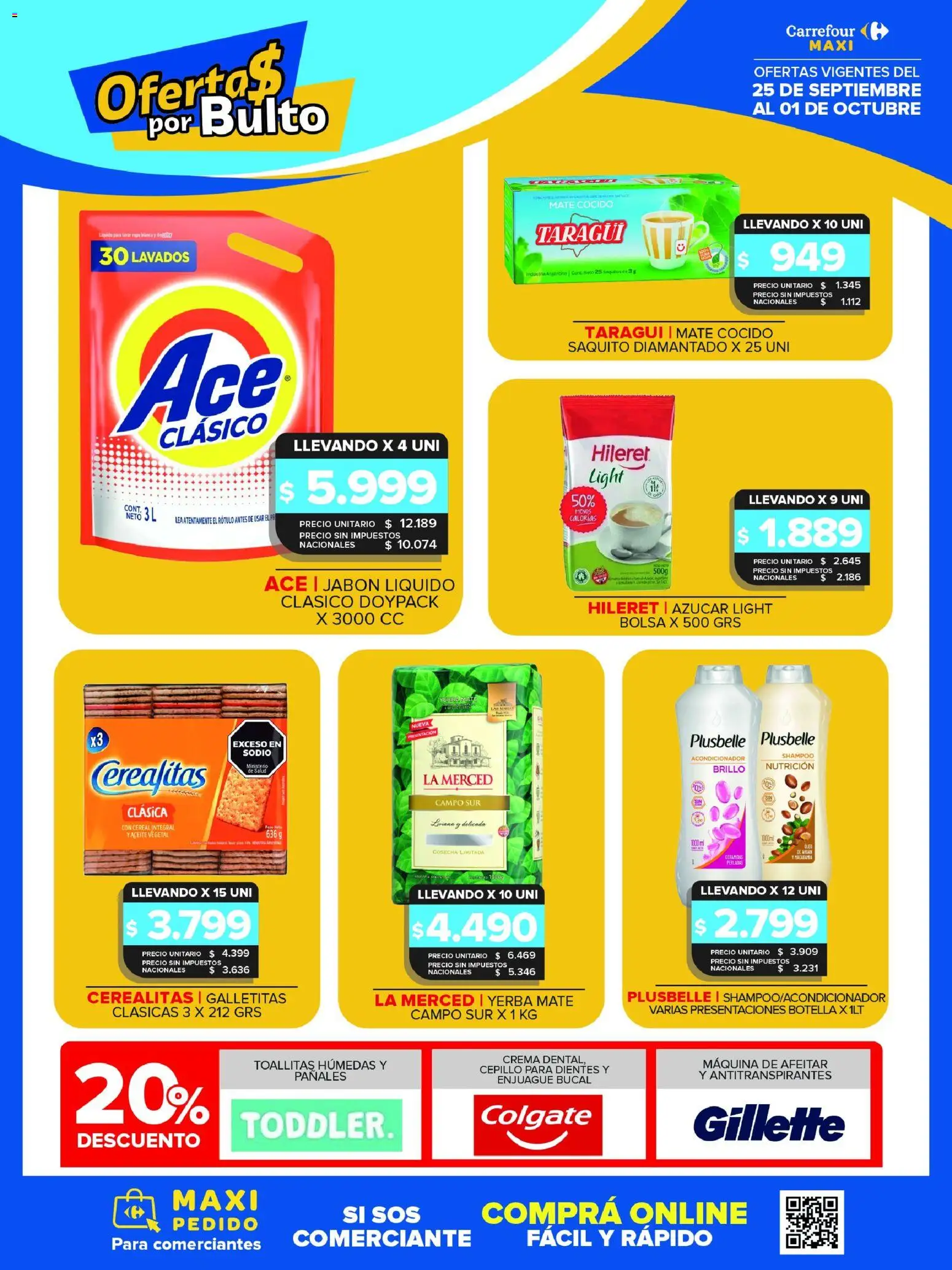 Vista previa del folleto de la tienda Carrefour Maxi válido desde el 25/09/2026 