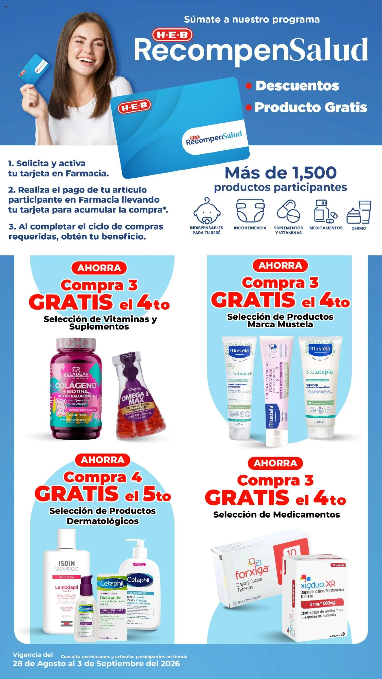 Vista previa las ofertas de la tienda H-E-B - H-E-B folleto desde el 28/08/2026 